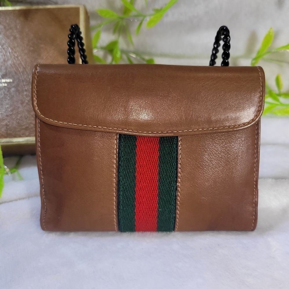 Authentic Gucci Wallet Vintage & Rare in original box - Picture 5 of 17